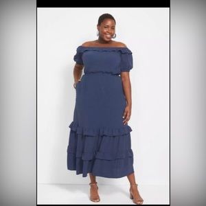 Lane Bryant Navy Dress Size 20